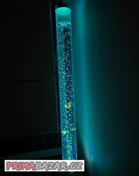 Vodní sloupec, led lampa