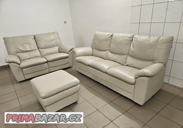 kozena-sedaci-souprava-3-2-taburet