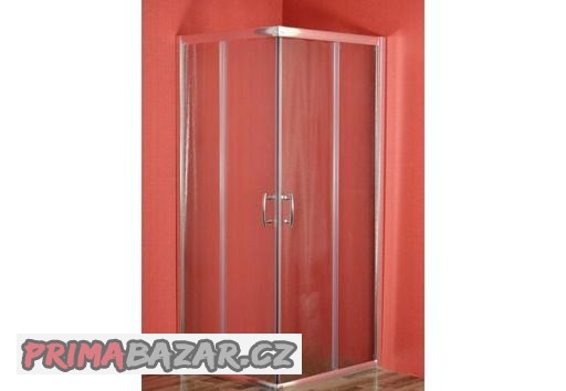 Sprchový kout čtvercový SMARAGD NEW 80x80cm sklo c