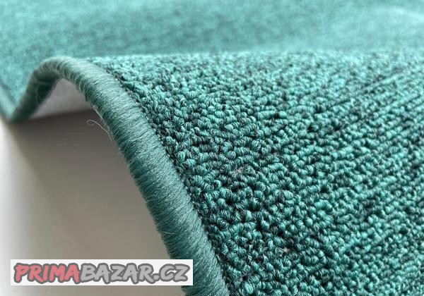 Metrážový koberec Astra zelená II. jakost