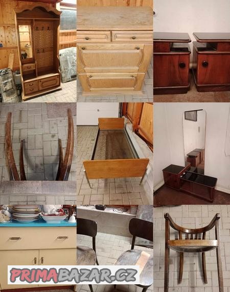 nabytek-nocni-stolek-toaletka-postel-retro-nabytek