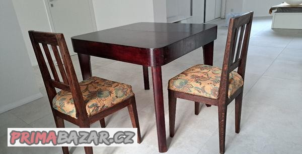 prodam-zidle-thonet-rozkladaci-stul