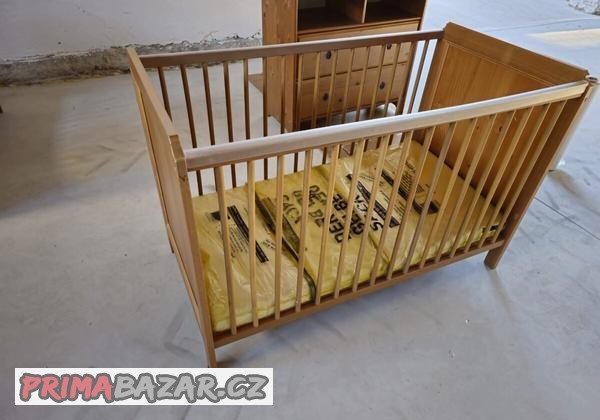 ikea-leksvik-detska-postylka-vc-matrace