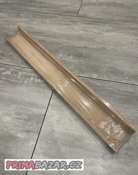 Dubová polička 70cm