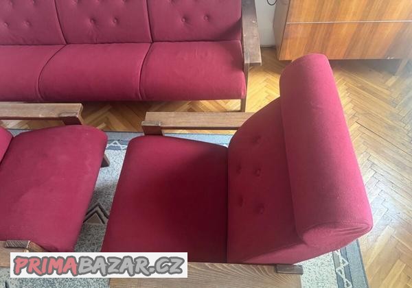 Sedačka a 2 křesla