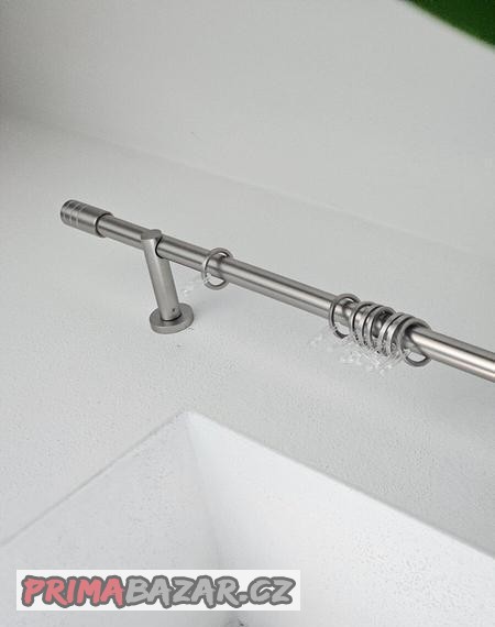 Garnýž kovová matný chrom 160 až 280