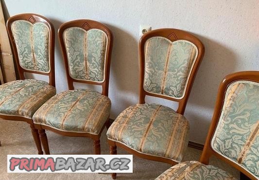 zidle-z-masivniho-dreva-zamecky-styl-4-kusy