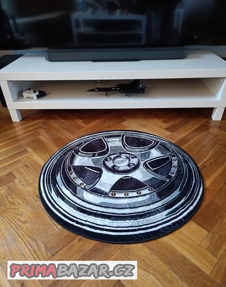 auto-koberec-koberecek-alu-kola-3d