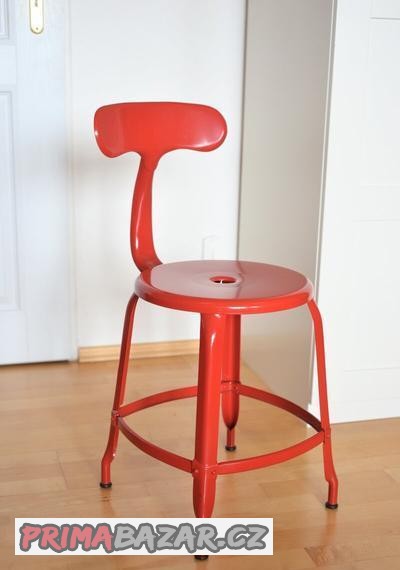 nicolle-chair-cervena-kovova-industrialni-zidle-stolicka
