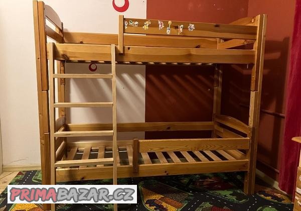 prodam-detskou-patrovou-postel-palandu