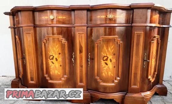 komoda-italska-vykladana-intarzii-dlouha-km32