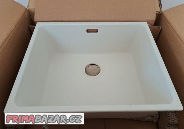 Dřez Franke KBG 110-50, bílá, vestavný