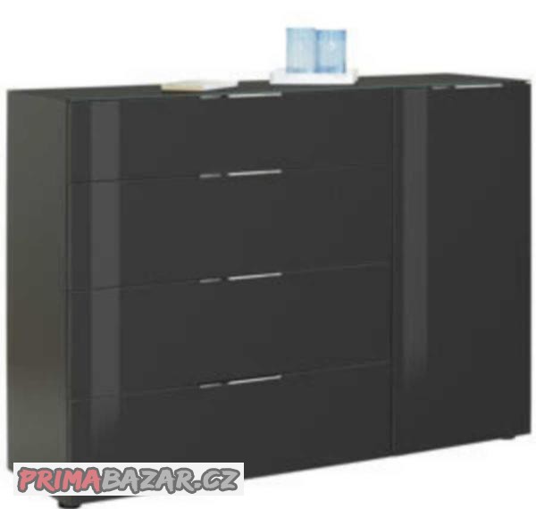 vysoka-komoda-s-136cm-seda-se-sklem-nova