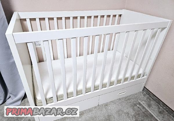 detska-postylka-ikea-stuva-matrace