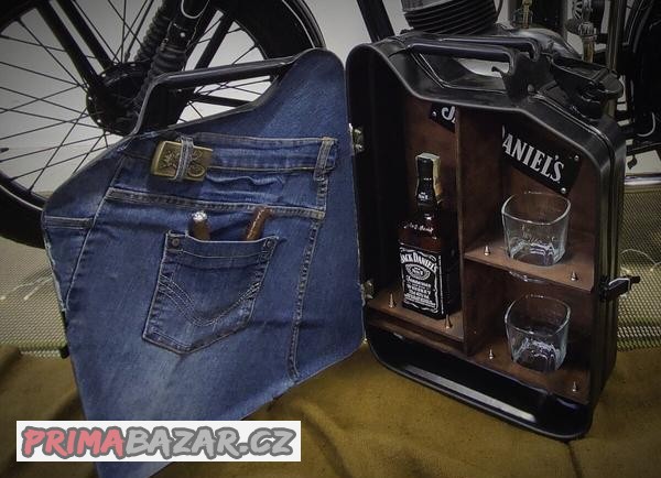 Minibar kanystr Jack Daniels černý
