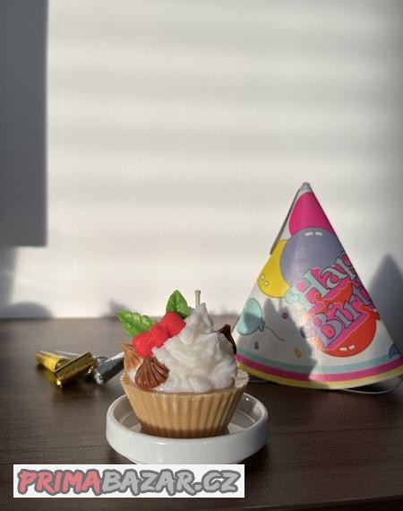 Svíčkový cupcake
