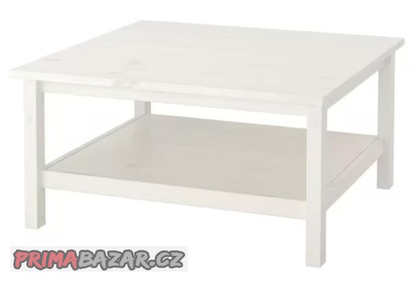 Konferenční stolek Ikea Hemnes bílý