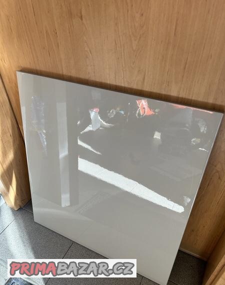 Dvířka Ikea Besta 60x64 cm, lesklé, kávové, bez pantů