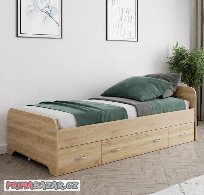 Ikea postel valenda 3 uloznymi suplaty a čelem 200 Ikea postel valenda 3 uloznymi suplaty a čelem 200