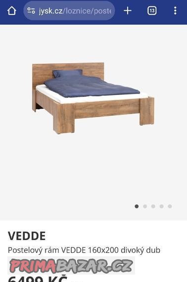 postelovy-ram-vedde-jysk-160x200-cm