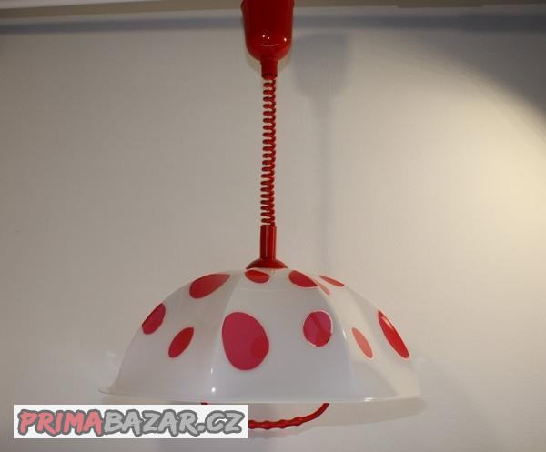 SUKÝNKA S ČERVENÝMI PUNTÍKY