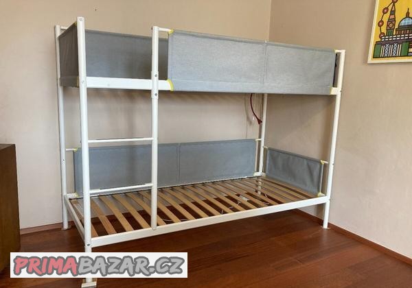 palanda-ikea-vitval-bila-svetle-seda-90x200-cm