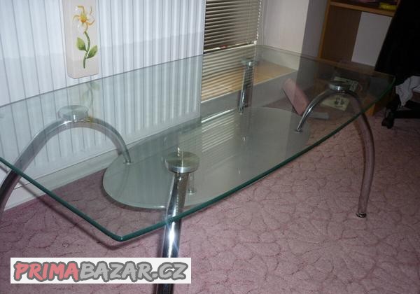 Prodám prosklený  stul