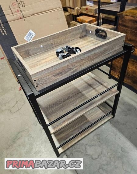 Nový servírovaci mobilní vozík na kolečkách Vasagle