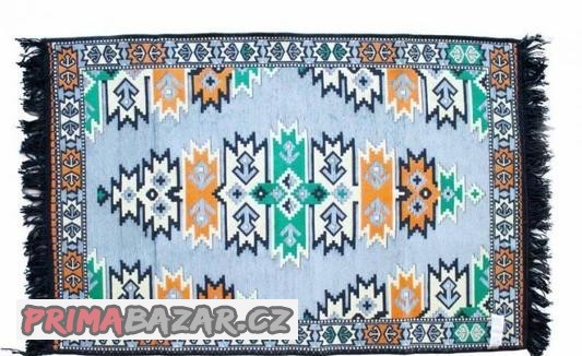 NOVÝ TURECKÝ TKANÝ ŠEDÝ KOBEREC 125X80CM