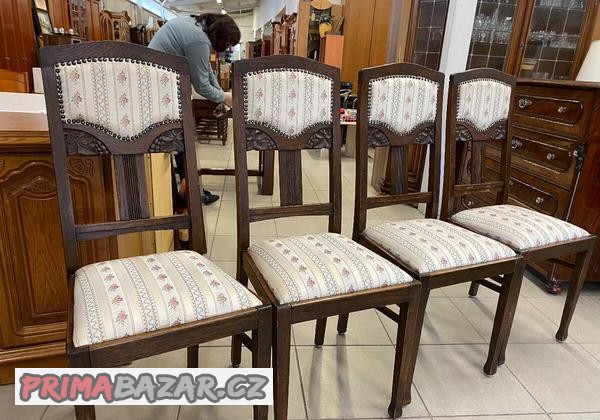 zidle-dubove-historicke-s-novym-potahem