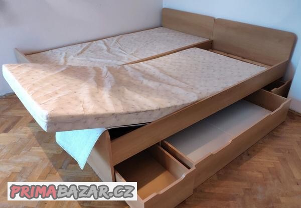 postel-uloznym-prostorem-a-matraci-200-x-90-cm-2-ks