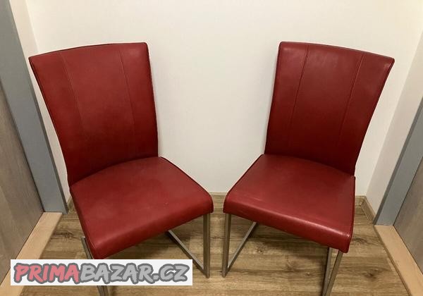 Kožené židle
