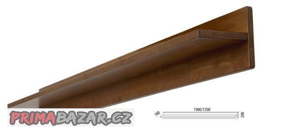 Nadčasová police 170cm