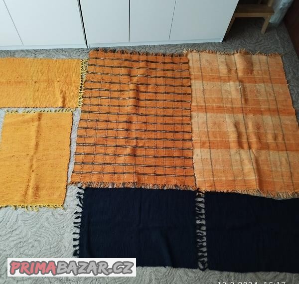 latkovy-koberec-koberecek-v-barvach-oranzova-a-tm-modra