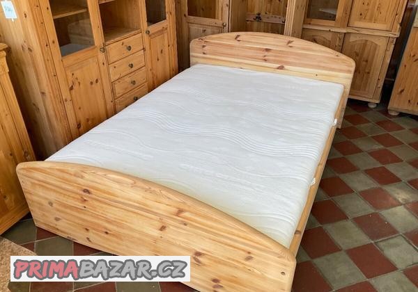 postel-140-200-voskovane-borovice-silny-masiv