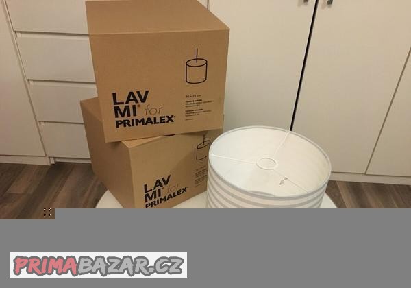 2x Nové závěsné světlo LavMi White