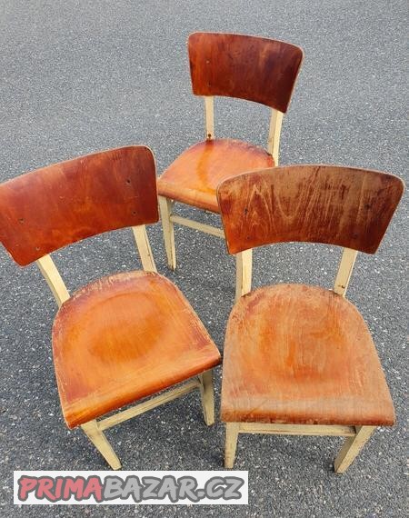 retro-povalecne-cssr-zidle-3ks-socialismus-1950-1960