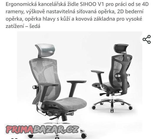 nove-ergonomicke-kreslo-sihoo-v1-m108-b098332rzn