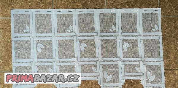 Vitrážové záclony 2kusy