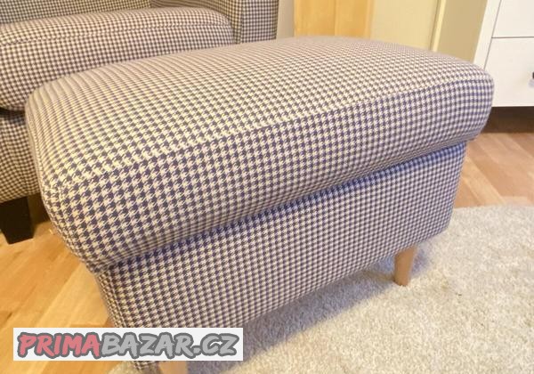 Křeslo s podnožkou