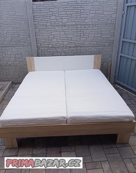prodam-manzelskou-postel-matrace-180cm-x-200cm