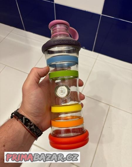 i9 Informovaná láhev duhová | 650ml