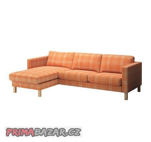 ikea-karlstad-potah-husie-orange