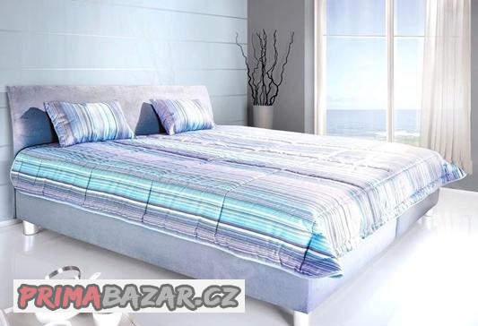 postel-bali-180x200-cm-modro-seda-latka-s-matracemi