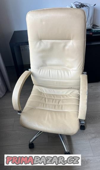 Prodám kožené kancelářské křeslo