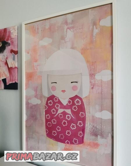 Obraz do dětského pokoje jako nový.
