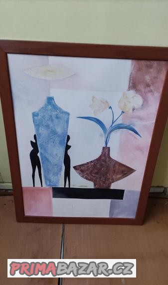 Obraz s vázami