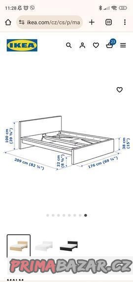 postel-malm-ikea-160x200