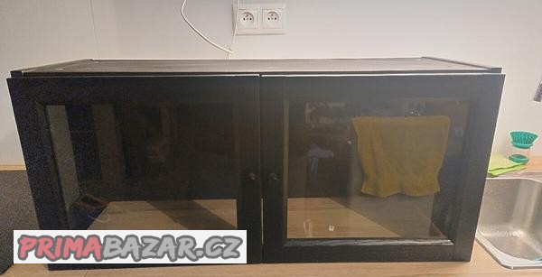 Prodám 7 nástavců knihoven Billy s dvířky Oxberg