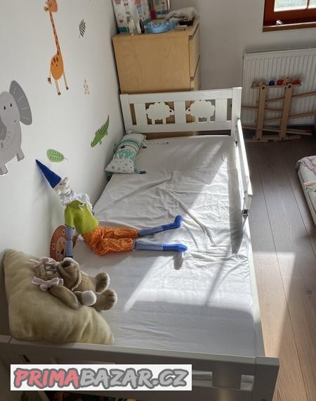 detska-postel-ikea-s-matraci